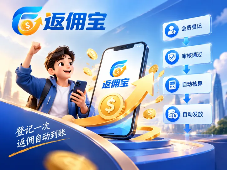 返佣宝会员系统-返佣自动到账